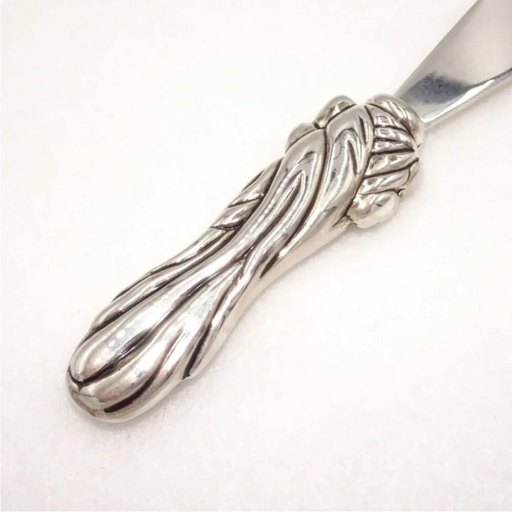 NWT International Silver Company Set of 4 Spreader Knives Silver Plated Vintage